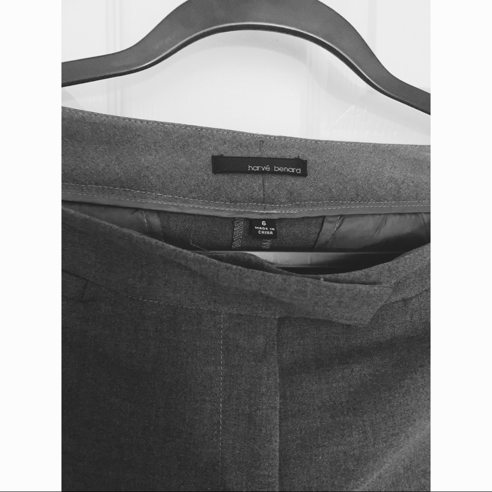 Grey office pants